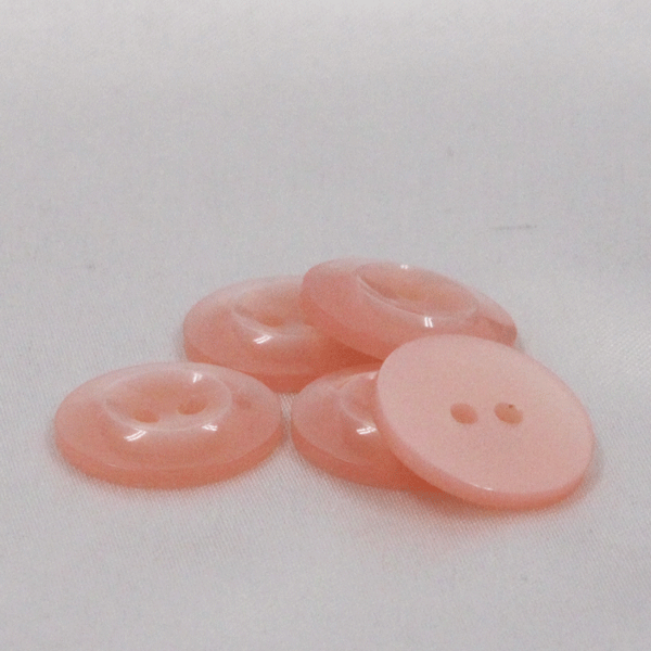 ボタン プラスチックボタン 21mm 20mm 代用 12/桃色 ピンク 10個入 制服やスモッグ...