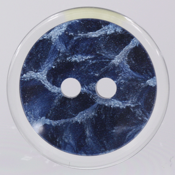 ボタン プラスチックボタン カラフル 11.5mm 13mm 15mm 18mm 10個入 透明 クリア x 紺 ネイビー シャツ ブラウス アクセサリー バッグ向 ボタン 手芸 通販