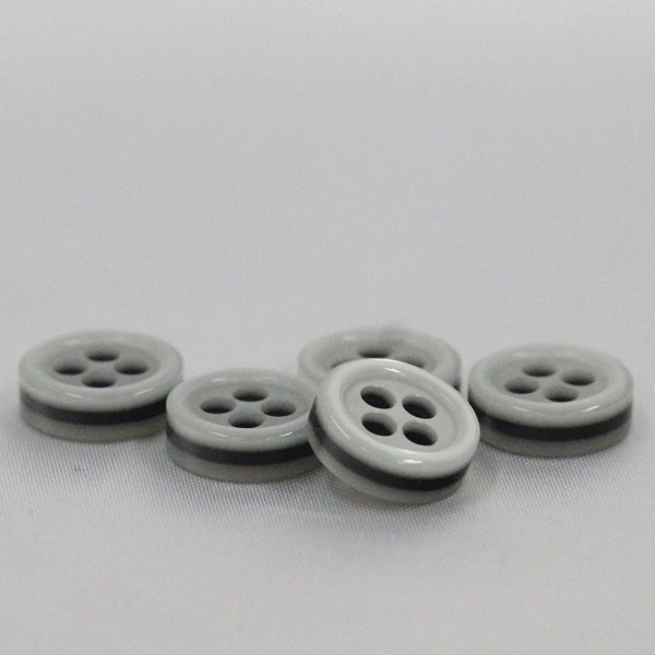 Rakuten - ボタン プラスチックボタン 白 ホワイトx黒 ブラック 10mm 10個入 カラフルボタン シャツ ブラウス向 ボタン 手芸 通販