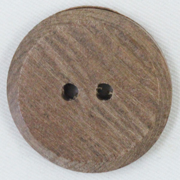 ボタン ウッドボタン 木ボタン 15mm 1