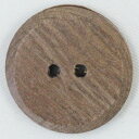 ボタン ウッドボタン 木ボタン 表二つ穴 15mm 1個入 RoseWood ローズウッド 紫檀(シタン)の木ボタン 天然素材 環境にやさしい天然素材のボタン ...