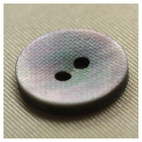 ボタン 貝ボタン シェルボタン 黒蝶貝 11.5mm 1個入 天然素材 ギザギザの小さな模様をいれました バックのワンポイントやアクセサリーにもお勧め ハンドメイド 手作り 手芸 釦付け替え に 2