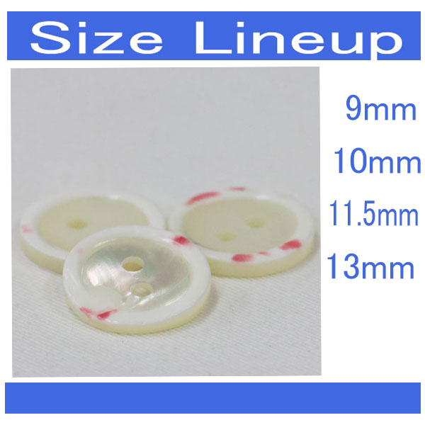 ボタン 貝ボタン シェルボタン 高瀬貝 11....の紹介画像2