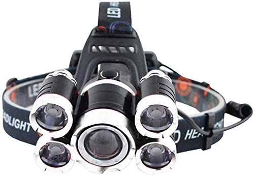 ヘッドランプ、70000lm Led 釣りヘッドライト Led T6 ヘッドトーチ Led ランプ懐中電灯キャンプライト防水ランテルナ