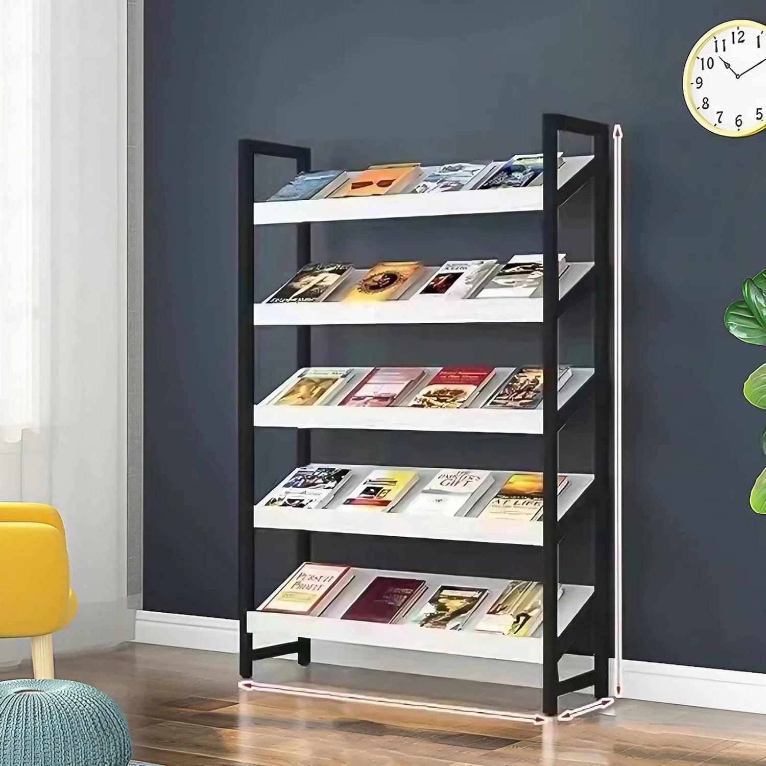 マガジンラック 雑誌ラック パンフレットスタンド カタログスタンド チラシスタンド 待合室 オフィス ..