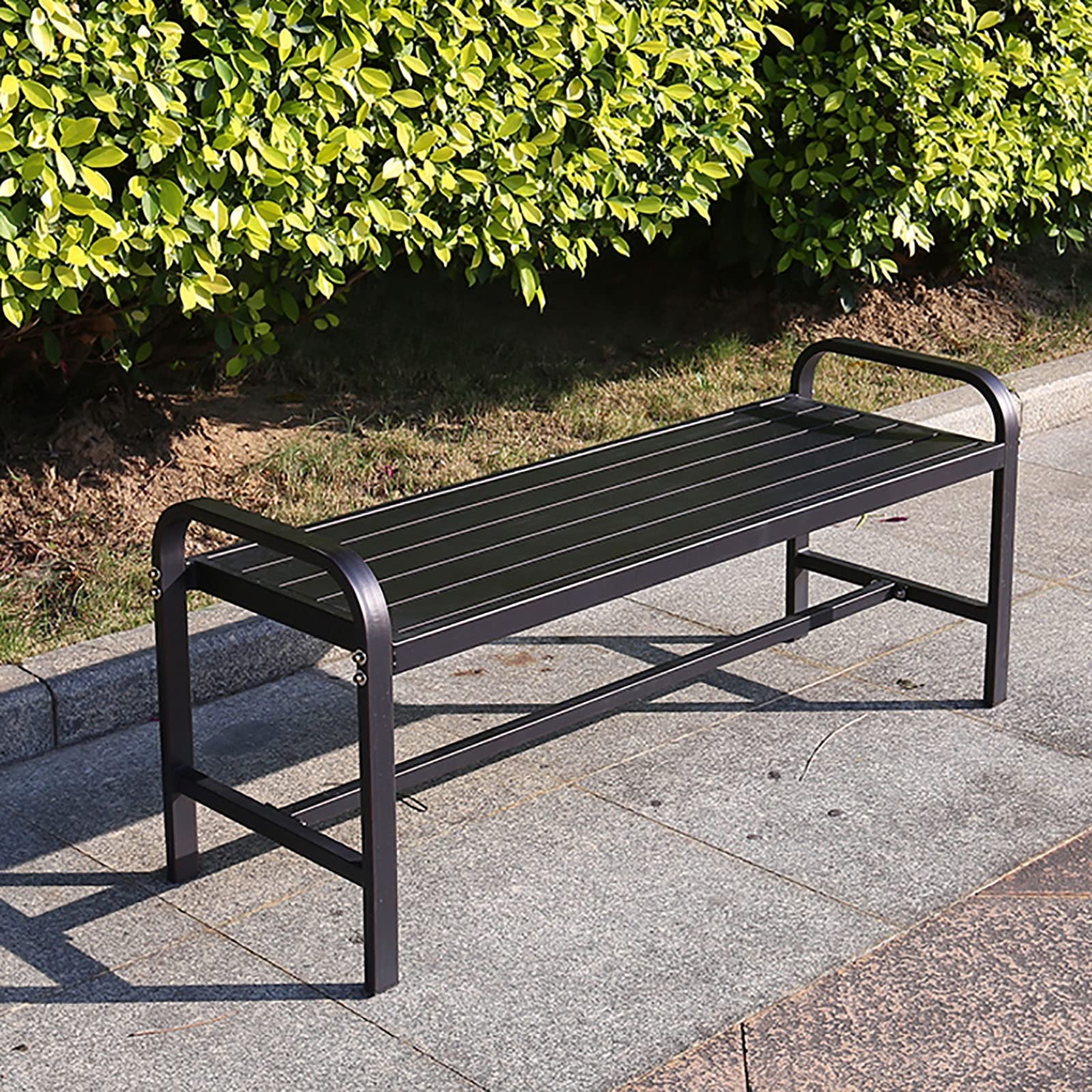 ガーデンチェア ガーデンベンチ ガーデンベンチ 屋外 ローズガーデンベンチ 2-3人乗り屋外ガーデンベンチ、屋外ガーデンベンチ、屋外パティオシート金属アルミニウ...