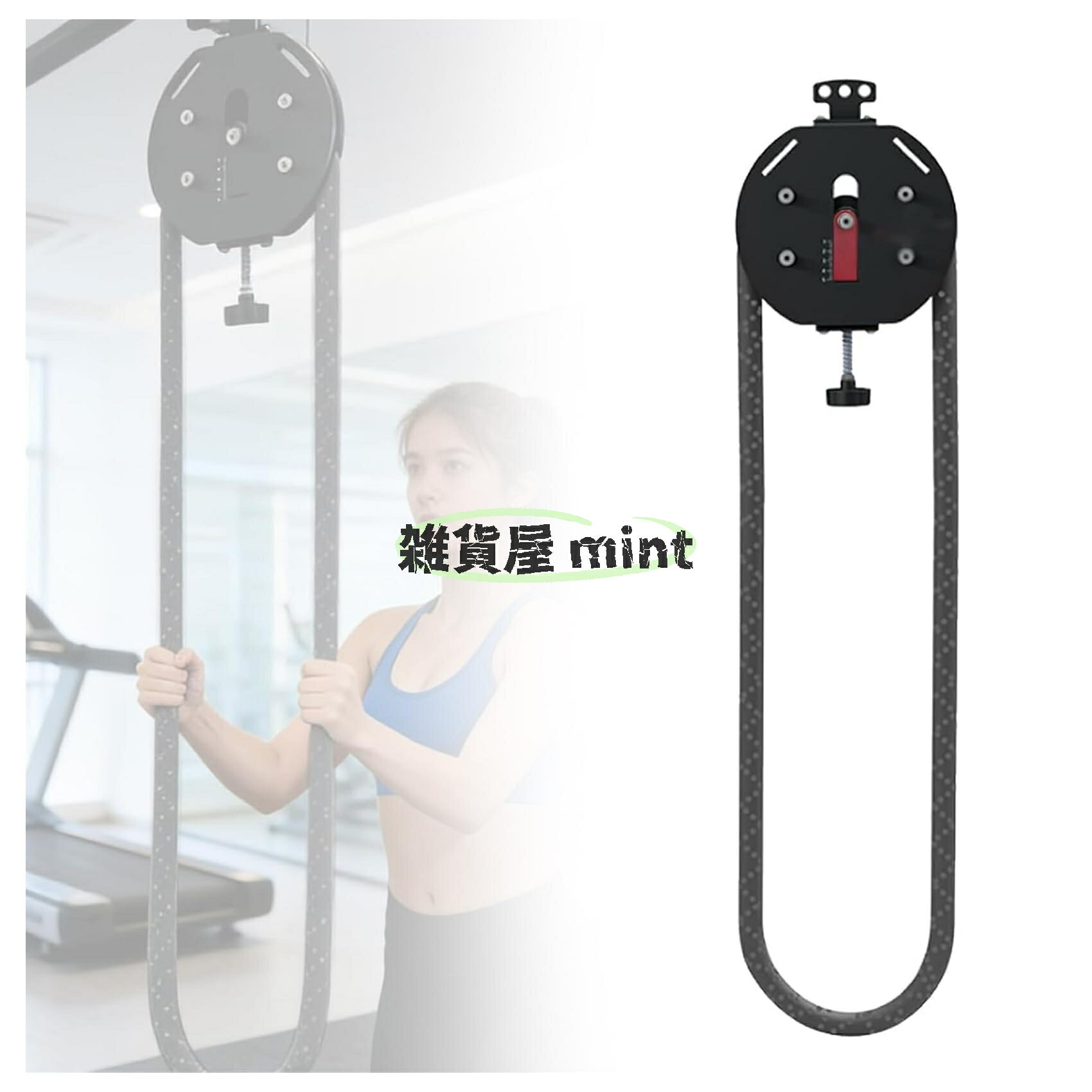 ケーブルマシン 吊り下げ式 ラットプルダウン 筋トレ器具 ホームジム スミスマシン ケーブルロープ トレーニング器具 プーリー 筋肉強化 フィットネス 前腕 リストス ローラー 調整可能な抵抗 耐摩耗