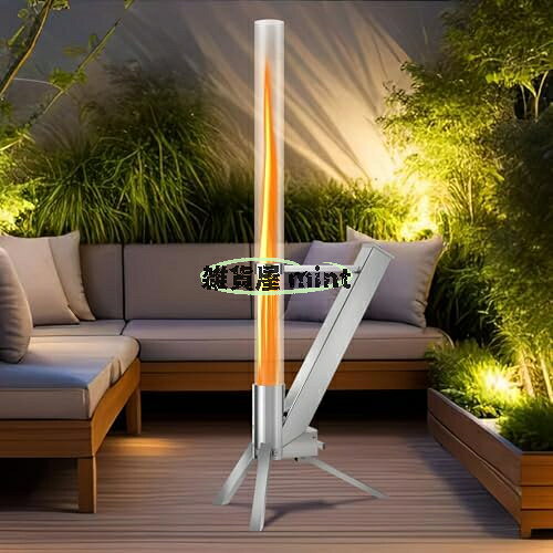 Rakuten - ロケットストーブ キャンプ アウトドア パティオヒーター木質ペレットヒーター、ペレットストーブ ファイアピット 無煙木質 ペレット燃焼炎 ファイヤーディスク 屋外 裏庭 焚き火台 大型 キャンプ パティオ ガーデン ピクニック用暖