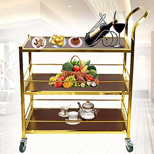 楽天市場】レストラン サービスワゴン（キャスター（有/無）キャスター