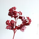 真っ赤なベリー 造花 フェイクフラワー レッド 赤い実 グリーンインテリア リアル リゾートインテリア アーティフィシャルグリーン インテリア雑貨 オブジェ カ...