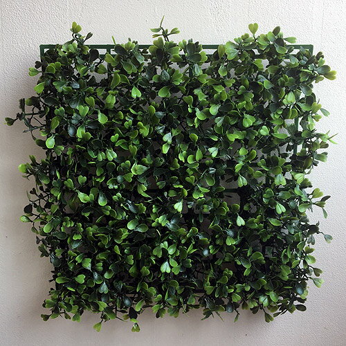 ボックスウッドマット 42266 グリーンウォール フェイクグリーン 壁掛け 壁 造花 インテリア ナチュラル 壁面装飾 壁面緑化 オフィスグリーン