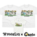 3枚セット HYGGELIG ONO5s ソトアソビ アウトドア ファミリーTシャツセット 親子 キャンプ 焚き火 釣り