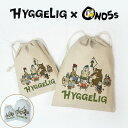 ONO5s × HYGGELIG 巾着袋 シェラカップ袋 ポーチ 収納 着替え HYGGELIG オノゴス キャンプ 焚火 マシュマロ クマ 熊