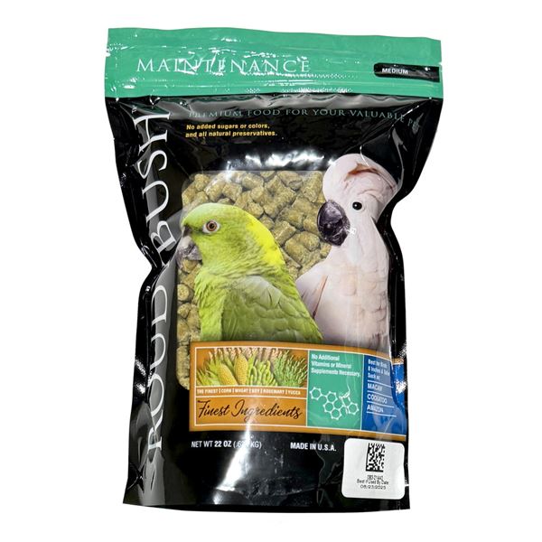 【ポイント5倍】 ラウディブッシュ デイリーメンテナンス ミディアム 624g 鳥用フード