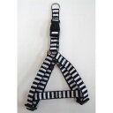 【7/18 ポイント10倍】 岡野製作所 ストライプハーネス #15 ネイビーホワイト(ペット用品)(ハーネス)