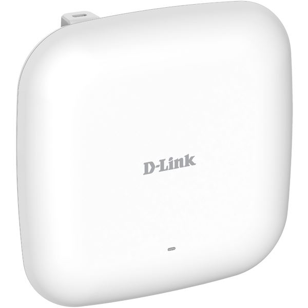 D-Link DAP-X2810スタンドアロンアクセスポイント、802.11a/b/g/n/ac/ax(2×2)、屋内用、PoE(802.3at)受電対応、リミテッドライフタイム保証対象、ACアダプタは有償オプション DAP-X2810/A1