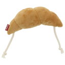 【タイムSALE ポイント5倍】 (まとめ)もちもちパン屋さん クロワッサン【×5セット】 (犬用玩具)