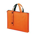 【タイムSALE ポイント5倍】 LIHIT LAB. キャリングバッグ(2ウェイタイプ) スタンダード B4 橙 A-7650-4-OR
