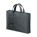 【タイムSALE ポイント5倍】 LIHIT LAB. キャリングバッグ(2ウェイタイプ) ワイド B4 黒 A-7651-24-BK