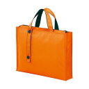 【タイムSALE ポイント5倍】 LIHIT LAB. キャリングバッグ(2ウェイタイプ) ワイド B4 橙 A-7651-4-OR