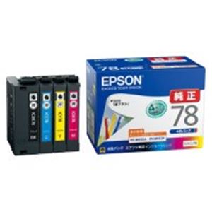 EPSON ץ 󥯥ȥå  IC4CL78 4ѥå(֥å󡦥ޥ󥿡)