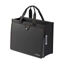 【タイムSALE ポイント5倍】 LIHIT LAB. ツールバツグ P.P. A4 ブラツク A-7773-24-BK