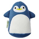【タイムSALE ポイント5倍】 (まとめ)フワフワニットアニマル ぺんぎん【×5セット】 (犬用玩具)