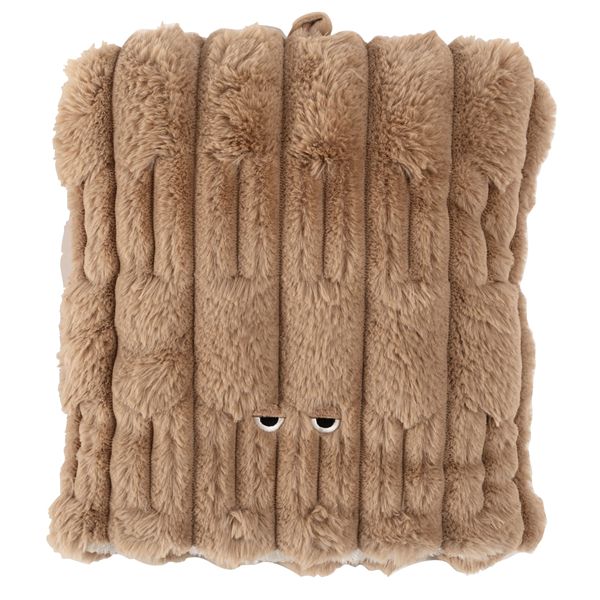 USBフットウォーマー 約W30×D36×H7.5cm ベージュ 完成品