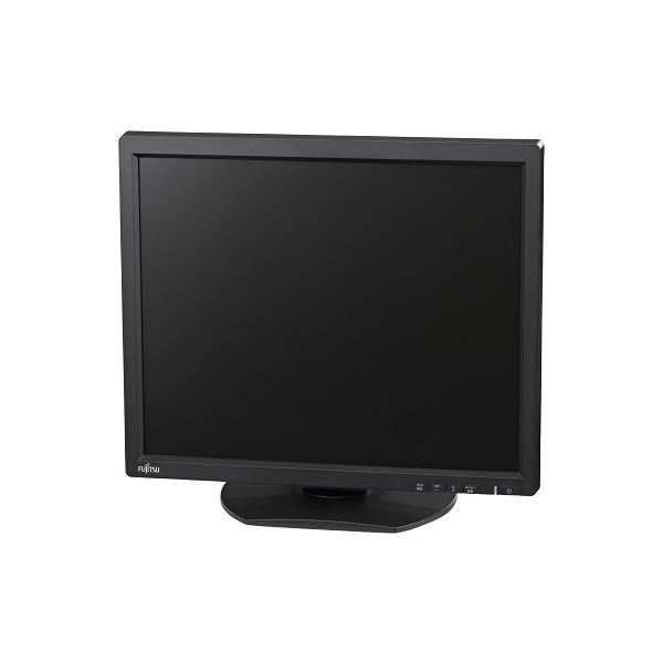 【P6倍！5/30 0のつく日+楽天勝利 23:59まで！】 FUJITSU 液晶ディスプレイ17型/1280×1024/DisplayPort、HDMI、D-Sub/サテンブラック/スピーカー/1年保証 VL-E17-9D