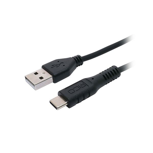 【5/23 20時より ポイント5倍＆クーポン! +マラソン同時開催】 ミヨシ シリコンUSB2.0ケーブル AtoC 3m ブラック USB-YCA30／BK