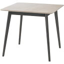 【ポイント10倍!8/7】 センターテーブル 約幅80×奥行80×高さ72cm グレー スクエアテーブル リビング ダイニング インテリア家具 組立式