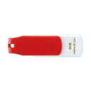  （まとめ）プリンストン USBフラッシュメモリーストラップ付き 8GB レッド/ホワイト PFU-T3KT/8GMGA 1個