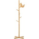 【7/21限定 P9倍】 キッズポールハンガー NA ナチュラル 組立品