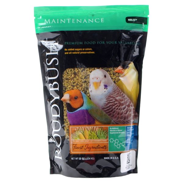 【ポイント5倍】 ラウディブッシュ デイリーメンテナンス ニブルズ 624g 鳥用フード