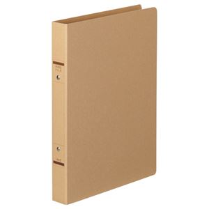 【P7倍!水曜定休Pアップ12/4 朝10時まで】 (まとめ) TANOSEE Oリングファイル(紙表紙) A4タテ 2穴 220枚収容 背幅36mm クラフト...