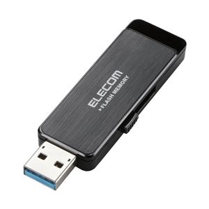 【ポイント5倍＆クーポン 買いまわりで最大 10倍】 ELECOM（エレコム） セキュリティUSB3.0メモリ／4GB／WindowsReadyBoost対応／AES256bit暗号化／ブラック MF-ENU3A04GBK