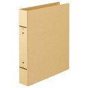 【P7倍!水曜定休Pアップ12/4 朝10時まで】 (まとめ) TANOSEE Oリングファイル(紙表紙) A4タテ 2穴 320枚収容 背幅52mm クラフト...