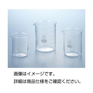 （まとめ）硼珪酸ガラス製ビーカー（IWAKI）20ml【×10セット】