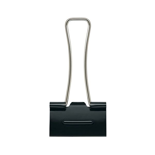 【ポイント7倍！11/30まで】 (まとめ) プラス 軽く開けるダブルクリップ エアかる 中 口幅25mm ブラック CP-102AK 1箱(10個) （×30セット）