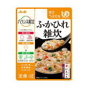 ※代引き不可 同梱不可※北海道、沖縄、離島送料は別途お見積り。※手配完了後は、ご注文キャンセルを承る事が出来ません。何かございましたら事前にお問い合わせ下さい。■商品内容●しょうがを利かせ、にんじん・ちんげん菜・まいたけとかき卵で仕上げました。●素材の旨味やだしにこだわり、満足感のあるしっかりとした味付けを実現しました。■商品スペック味：ふかひれ雑炊原材料：精白米(国産)、鶏卵、野菜(チンゲンサイ、にんじん)、難消化性デキストリン、白だし(小麦・さば・大豆を含む)、牛コラーゲンペプチド、チキンエキス、植物油脂、まいたけ水煮、ポークエキス、香辛料、ふかひれ、オイスターソース、食塩、紹興酒、米酢/調味料(アミノ酸等)、増粘剤(キサンタン)、カラメル色素、V.B1内容量：100g栄養成分：エネルギー:79kcal、たんぱく質:5.0g、脂質:1.6g、炭水化物:15.0g(糖質:10.0g、食物繊維:5.0g)、食塩相当量:0.8g、ビタミンB1:0.5mg調理時間：お湯:3分、電子レンジ:約40秒(500W)賞味期限：商品の発送時点で、賞味期限まで残り180日以上の商品をお届けします。シリーズ名：バランス献立【キャンセル・返品について】商品注文後のキャンセル、返品はお断りさせて頂いております。予めご了承下さい。【商品のリニューアルについて】メーカー都合により、予告なくパッケージデザインおよび仕様が変わる場合がございます。予めご了承ください。■送料・配送についての注意事項●本商品の出荷目安は【5 - 11営業日　※土日・祝除く】となります。●お取り寄せ商品のため、稀にご注文入れ違い等により欠品・遅延となる場合がございます。●本商品は仕入元より配送となるため、沖縄・離島への配送はできません。[ 188410 ]