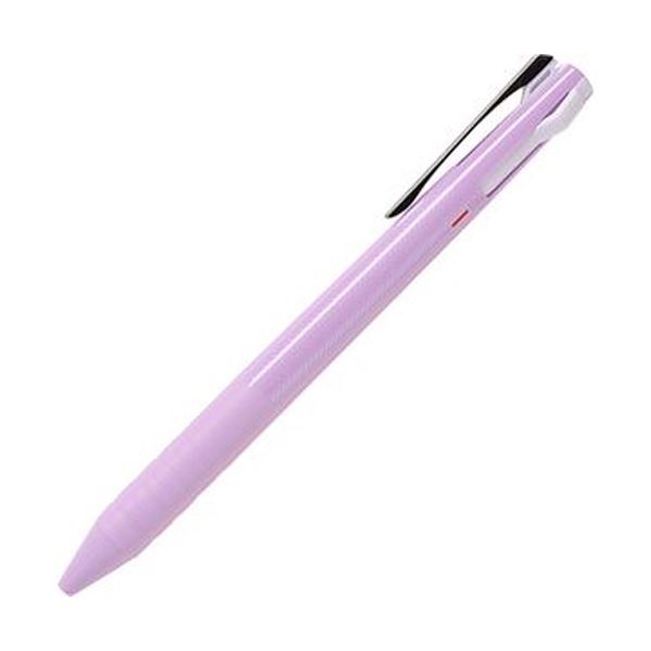  （まとめ）三菱鉛筆 ジェットストリーム3色ボールペン スリムコンパクト 0.38mm（軸色：ラベンダー）SXE3JSS38.34 1本