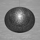 【P7倍!10/13限定】 MAYUHANA Φ470mm 二重 ブラック マユハナ ペンダント おしゃれ 繭 リビング 照明 321P2912B