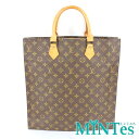 Louis Vuitton ルイヴィトン モノグラム サックプラ トートバッグ M51140 ブラウン モノグラムキャンバス 【中古】