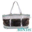 Chanel シャネル スポーツライン ボストンバッグ カーキ グレー ナイロン ファー バッグ デイリー 旅行 大容量 ビジネス 【中古】(4)