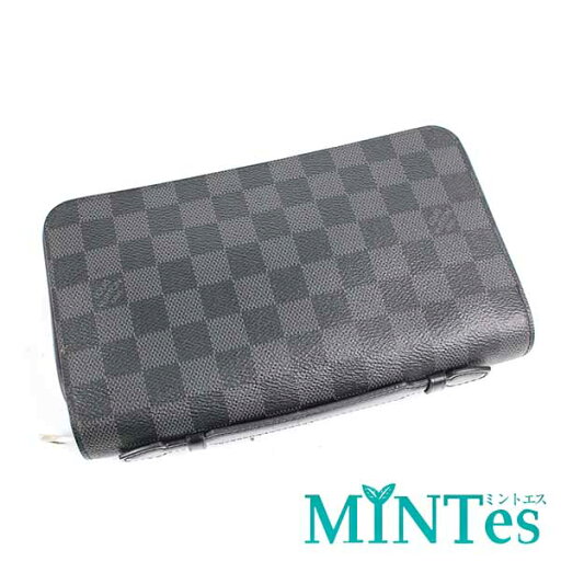 Louis Vuitton ルイヴィトン ダミエ グラフィット ジッピー XL ラウンドファスナー長財布 N41503 セカンドバッグ グラフィット キャンバス 【中古】 Louis Vuitton ルイヴィトン ダミエ グラフィット ジッピー XL ラウンドファスナー長財布 N41503 セカンドバッグ グラフィット キャンバス 【中古】
