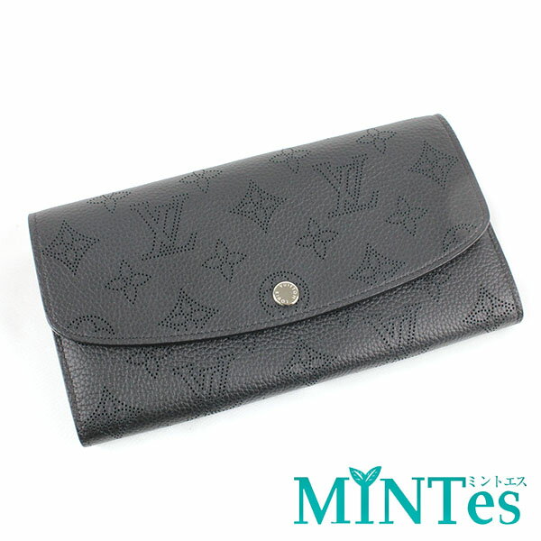 Rakuten - Louis Vuitton ルイヴィトン モノグラム アンプラント ポルトフォイユ イリス 二つ折り長財布 M60143 ノワール アンプラントレザー 人気 定番 【中古】