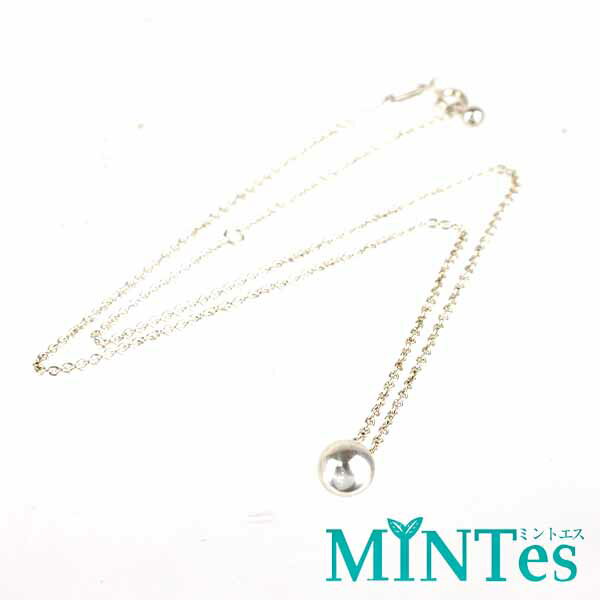 樂天商城 - Tiffany ティファニー ハードウェア ボール ネックレス シルバー SV925 アクセサリー シンプル キュート ワンポイント 【中古】