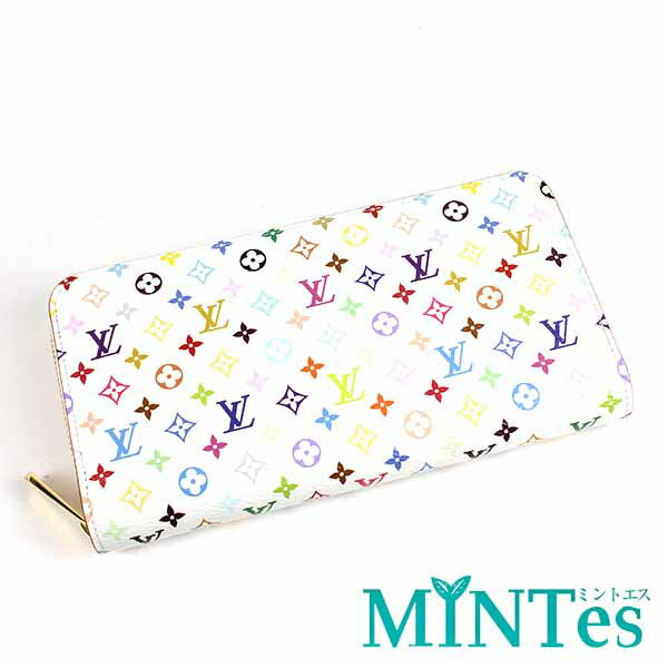 樂天商城 - Louis Vuitton ルイヴィトン モノグラム マルチカラー LV×TM ジッピーウォレット ラウンドファスナー長財布 M13922 ブロン マルチカラーキャンバス 【中古】