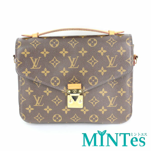 樂天商城 - Louis Vuitton ルイヴィトン モノグラム ポシェット メティス MM 2WAY ハンドバッグ M44875 ブラウン モノグラムキャンバス 【中古】