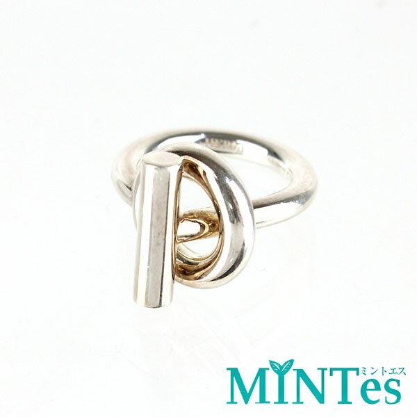 樂天商城 - Hermes エルメス エシャぺ リング シルバー SV925 #48 8号 アクセサリー シンプル スタイリッシュ 【中古】